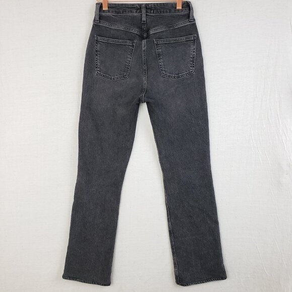 AGOLDE Jeans High Rise Vintage Boot Washed Black size 24 - Picture 7 of 12